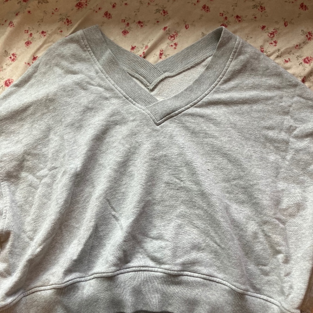 aerie crewneck/v neck